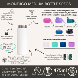 MontiiCo Fusion Universele Thermosfles 475 ml Blizzard