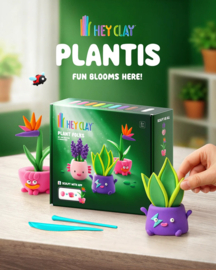 Hey Clay Boetseerklei Plant Folks - 3 figuren