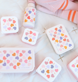 A Little Lovely Company Bento Lunchbox Hartjes