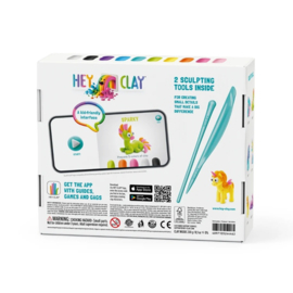 Hey Clay Boetseerklei Unicorns - 6 figuren