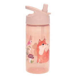 Petit Monkey Drinkfles Woodland Pink