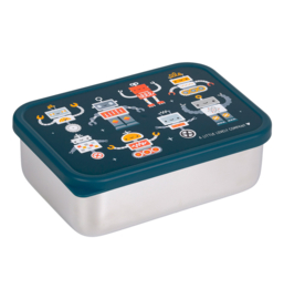 A Little Lovely Company RVS Lunchbox Robots