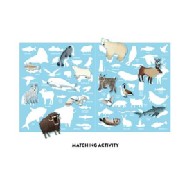 Mudpuppy Stickerboek Arctic Life