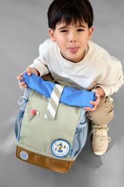 Lässig Mini Rolltop Rugzak Sunny Explorer Green/Blue