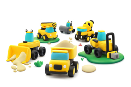 Hey Clay Boetseerklei Construction - 6 figuren
