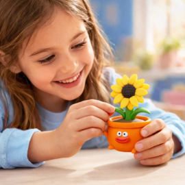 Hey Clay Boetseerklei Plant Friends - 3 figuren