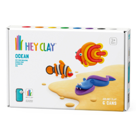 Hey Clay Boetseerklei Oceaan - 3 figuren