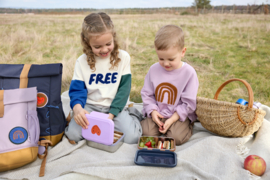 Lässig Lunchbox RVS Little Gang Heart Lilac