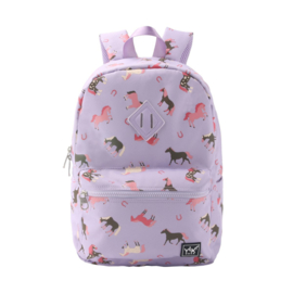 YLX Rugzak Oriole Horses Pastel Lilac