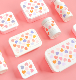 A Little Lovely Company Bento Lunchbox Hartjes