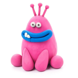 Hey Clay Boetseerklei Monsters - 6 figuren