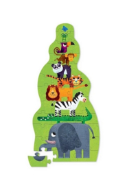 Crocodile Creek Lange Puzzel Jungle - 30 stukjes