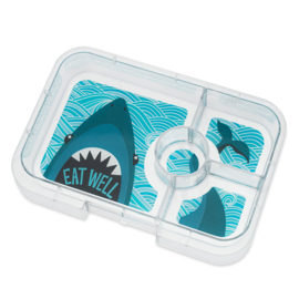 Yumbox Tapas XL Tray 4 vakken Shark