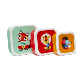 Petit Monkey Lunchboxen Animals
