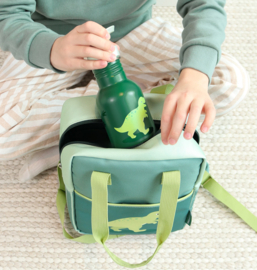 A Little Lovely Company Kleine RVS Drinkfles Dinosaurus