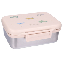 Kidzroom Lunchbox RVS Small Talk Beige