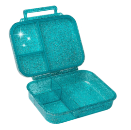 Lekkabox® Glamour Mini Lunchbox 3 vakken - Aqua