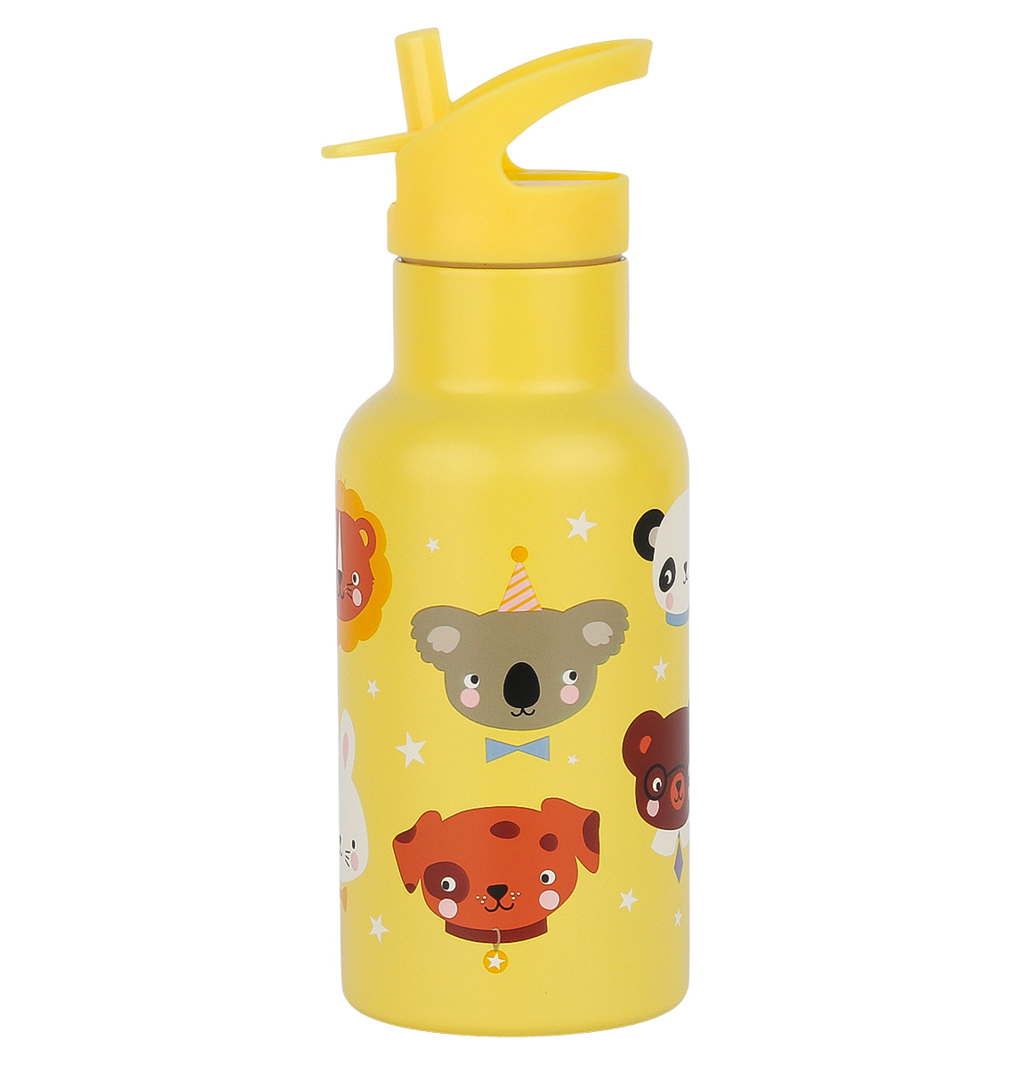 A Little Lovely Company Drinkfles Dierenvriendjes RVS