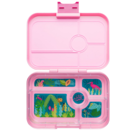 Yumbox Tapas XL 5 vakken Capri Pink - Jungle Pastel