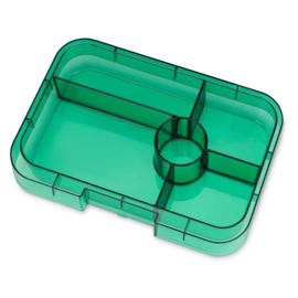 Yumbox Tapas XL Tray 5 vakken Clear Green