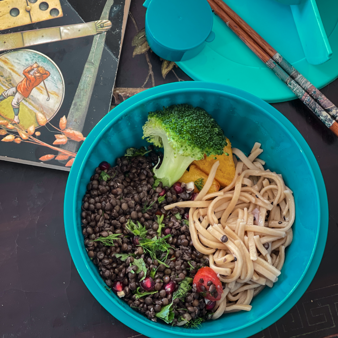 Yumbox Poke Bowl 3 vakken - Lagoon Blue