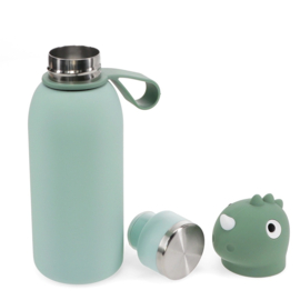 Rex London Drinkfles Met Dierenkop 350 ml Dinosaurus