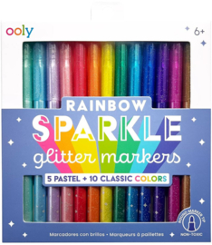 Ooly Rainbow Sparkle Glitter Markers