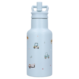 Kidzroom Drinkfles Little Story RVS
