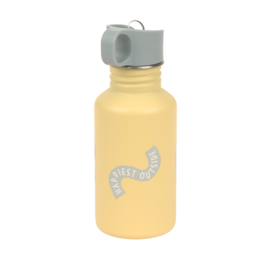 Lässig Drinkfles RVS Happy Trails Flower