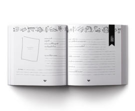 24/7 Stoer Schoolfotoboek Monochrome