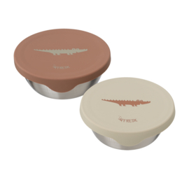 Fresk Snackboxen Set 2-delig Crocodile