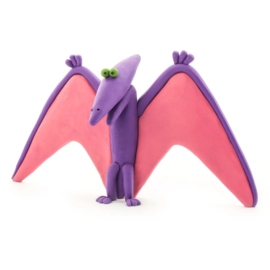 Hey Clay Boetseerklei Dinos - 6 figuren