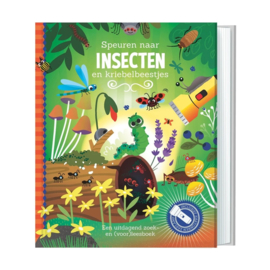 Lantaarn Publishers Boek Speuren naar insecten en kriebelbeestjes