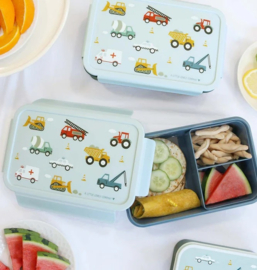 A Little Lovely Company Bento Lunchbox Voertuigen