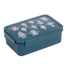 A Little Lovely Company Bento Lunchbox Robots