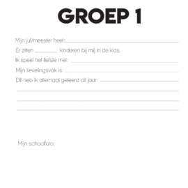 Studio Ins & Outs Schoolfotoboek Groen