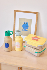 Lässig Drinkfles RVS Happy Trails Frog