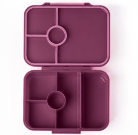 Lekkabox® Classic Lunchbox 4 vakken - Plum