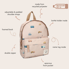 Kidzroom Rugzak Paris Sweet Cuddles Brown