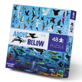 Crocodile Creek Puzzel Above & Below Sea & Sky - 48 stukjes