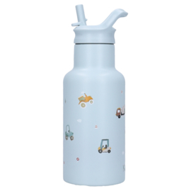 Kidzroom Drinkfles Little Story RVS