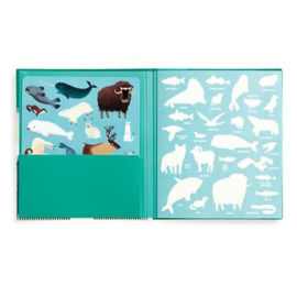 Mudpuppy Stickerboek Arctic Life