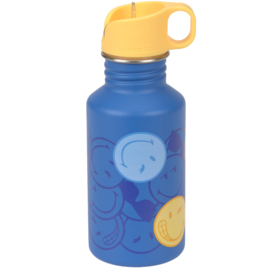 Lässig Drinkfles RVS SmileyWorld® Electric Blue