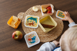 Petit Monkey Lunchboxen Upside Down Animals