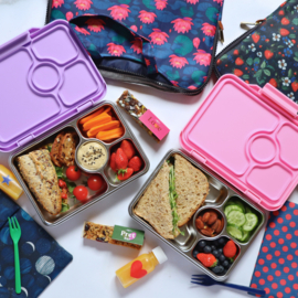Yumbox Prêt RVS 4 vakken Lavande Purple