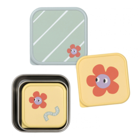 Lässig Snackboxen RVS Happy Trails Flower