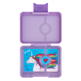 Yumbox Snack 3 vakken Lavande Purple - Magical Unicorn
