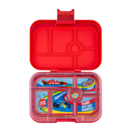 Yumbox Original 6 vakken Roar Red - Race Cars