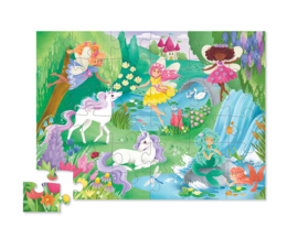 Crocodile Creek Vloerpuzzel Magical Friends - 36 stukjes
