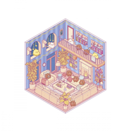 Janod Cosy Stickers - Lovely Home